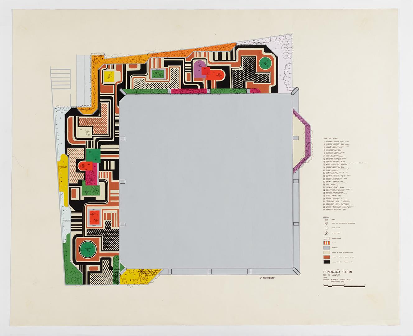 Legenda:  Cr�ditos: Acervo Instituto Burle Marx. Reprodu&ccedil;&atilde;o: Jaime Acioli