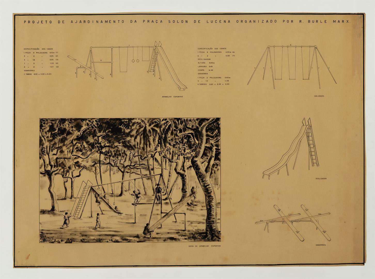Legenda:  Cr�ditos: Acervo Instituto Burle Marx. Reprodu&ccedil;&atilde;o: Jaime Acioli